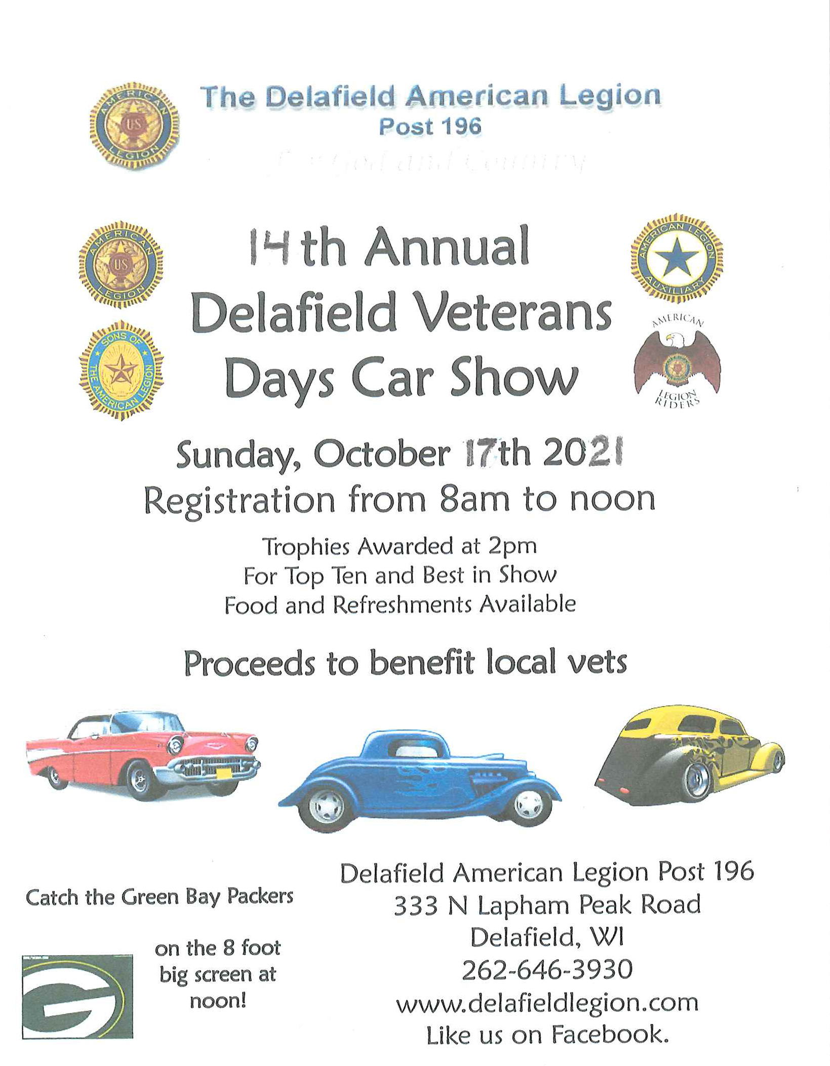 Delafield Veterans Days Car Show Village of Wales
